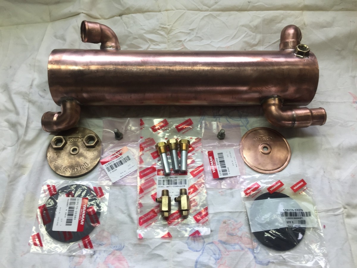 YANMAR 4LHA Cooler Assy Water 119175-44080 | eBay