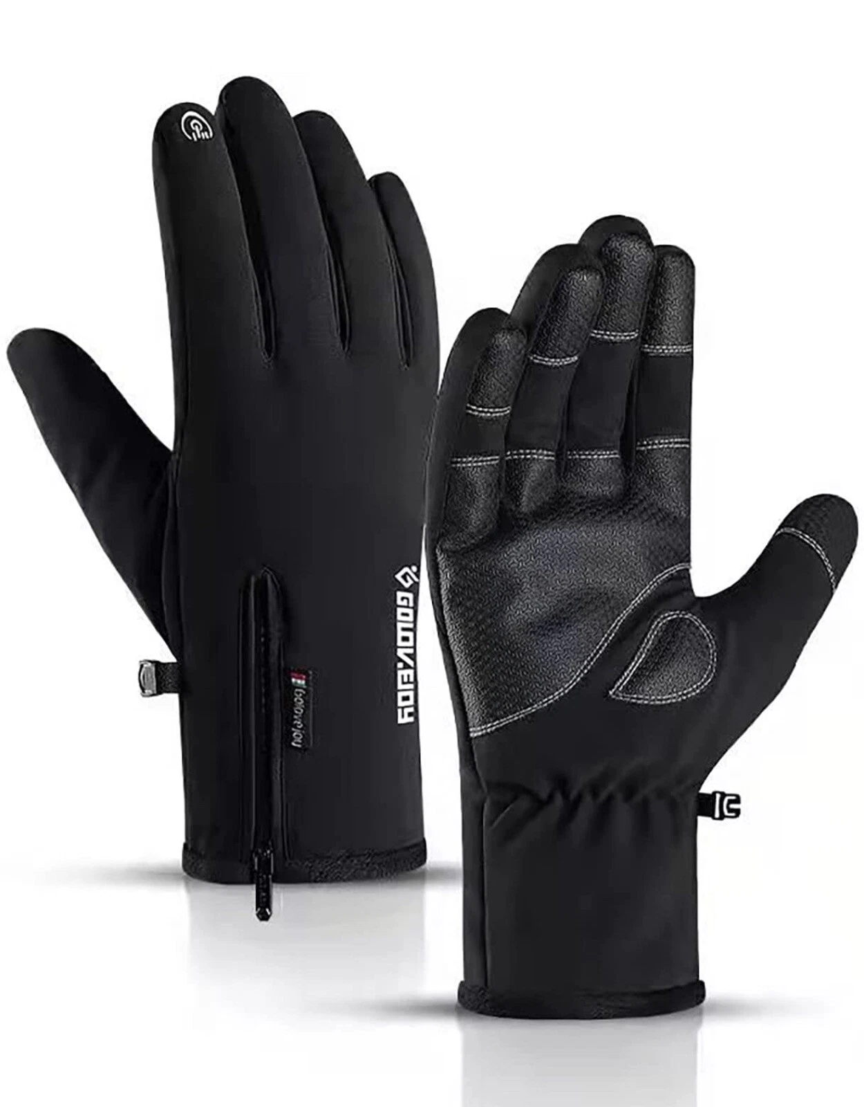 -30℉ Ski Waterproof Winter Gloves with All Fingers Touch Screen