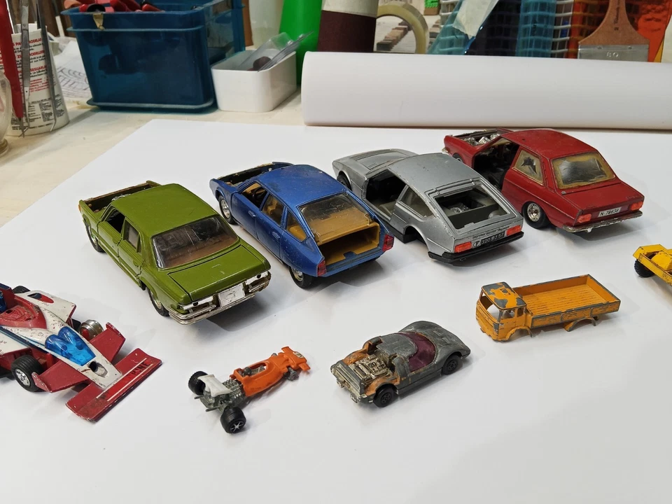 Lotto Mattel Mebetoys, Burago 1/24 Rottami - Immagine 3 di 4