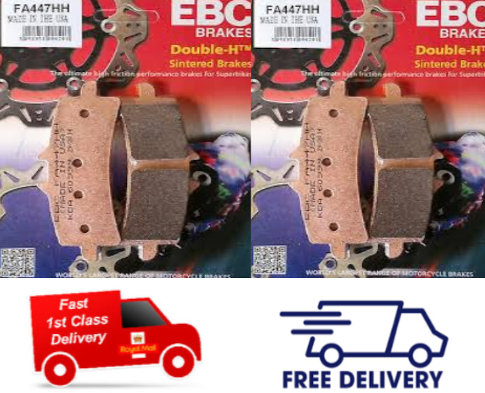 EBC Sintered FRONT Disc Brake Pads FA447HH X2