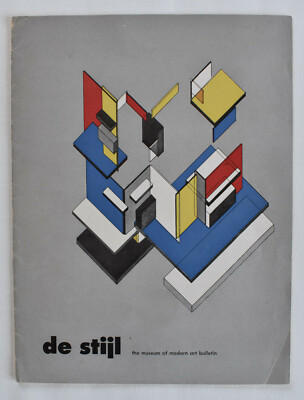 THEO VAN DOESBURG SOLID COLOR LITHOGRAPH CATALOG COVER, 1952