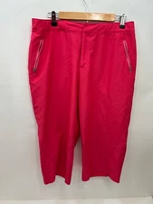 Champion Golf Active Capri Pants Pink Women Size L