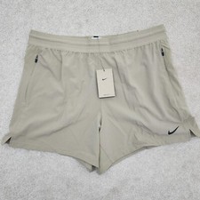 Nike Men XL 5" Dri-Fit Flex Rep Training Shorts Beige FN3002-247