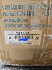 Vaddio Preview Triple 5.6 LCD SD Rack Mount Monitor - Part # 999-5500-003