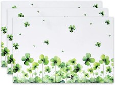 Disposable St Patrick's Day Paper Place Mats 50 Pack 11" x 17" Saint Patrick