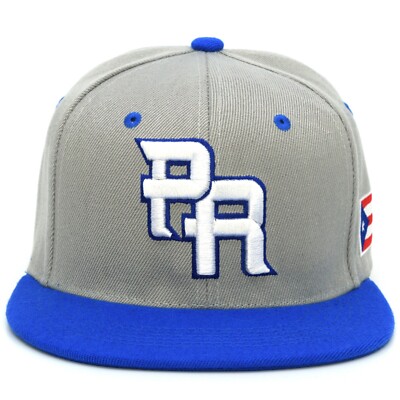 Fitted PR Front Puerto Rico Flag Side El Morro Back Embroidered Hat Cap New