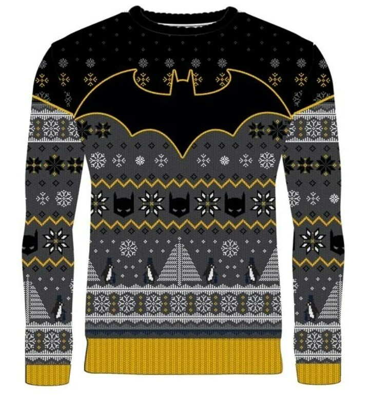 Dc Comics Christmas Jumper Batman Xmas Batman DC Comics Ugly