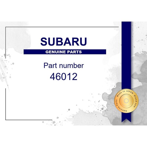 New Genuine Subaru (Part number 46012FE100 ) Duct, air intake x 1 pc - 第 1/18 張圖片