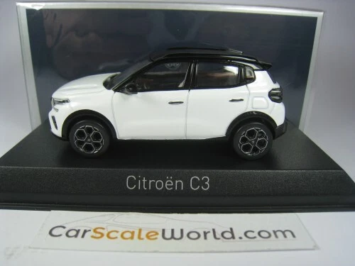 CITROEN C3 2024 1/43 NOREV (POLAR WHITE/BLACK ROOF) - Imagen 2 de 3
