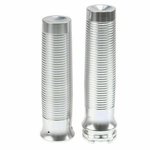 1" Chrome Motorcycle Handlebar Hand Grips For Harley Road King Softail Custom CL - Bild 9 von 9