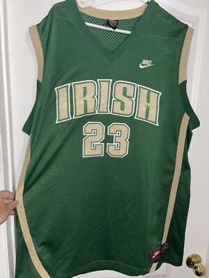 nike lebron james svsm irish ユニフォーム　高校 Lebron James 2003 St Vincent High Irish Nike Team Jersey 23