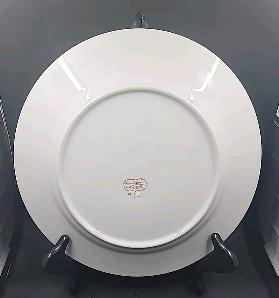 Noritake Vintage Fine China Set Blue Hill 2482 Five (5) Piece