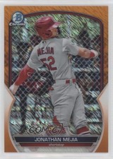 2023 Bowman Chrome Prospects Orange Shimmer Refractor /25 Jonathan Mejia 0bg1