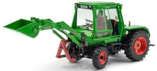 MODELL TRAKTOR DEUTZ-FAHR IINTRAC 2003 A BAAS FRONTLADER 1:32 TRECKER SCHLEPPER
