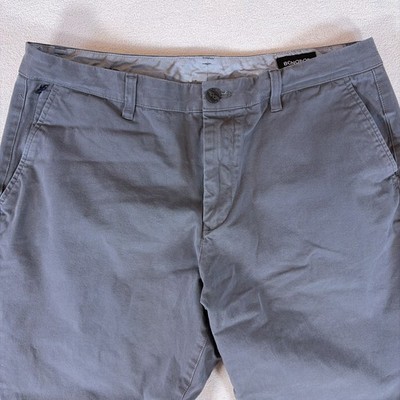 Bonobos Chino Pants Mens 35x26 Blue/Navy Athletic Fit Stretch Casual