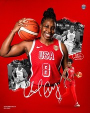 Las Vegas Aces CHELSEA GRAY-Team USA 8x10 Photo WNBA