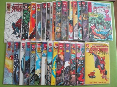 Der Sensationelle Spider-Man  0,1 bis 30  Komplett  Panini neu bagged & Boarded