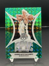 2023-24 Mosaic - Giannis Antetokounmpo #8 - Green Mosaic Epic Performers - Bucks