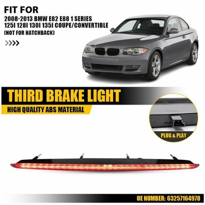For 08-13 BMW E82 E88 1 Series LED Trunk Lid Third Brake Lamp Bar 63257164978