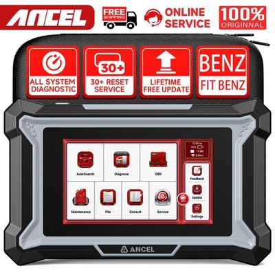 ANCEL DS160 For Benz Bidirectional OBD2 Diagnostic Scanner ECU Coding Oil Reset