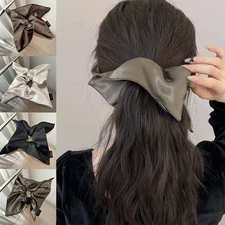 Silky Satin Hairband Soft Comfortable Hair Tie For Daily Wear And Parties