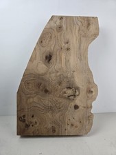 Pippy Elm burr live/ waney edge slab. Bowl blank 10" , chopping board project