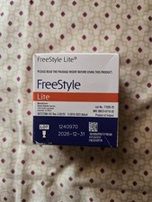 Freestyle Lite Blood Glucose Test Strips - 50 Count