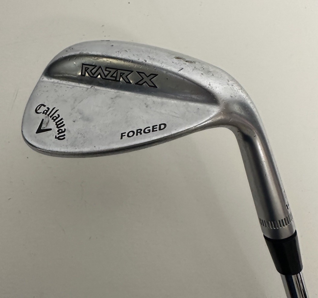 Callaway RAZR X Forged 56 Degree Wedge Right Hand Steel Wedge Flex