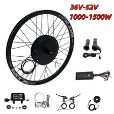 36V 48V 52V 1000-1500 MTX39 Rear Motor Wheel Conversion Kit 24/26/27.5/29''