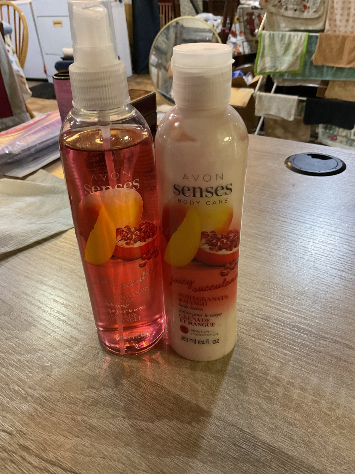 NEW AVON 2016 Senses Body Care Pomegranate And Mango Body Sp