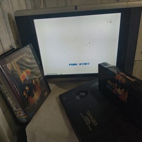 Real Bout Fatal Fury SNK NEO GEO AES Cartridge, w/Manual, Box, Working, Japan