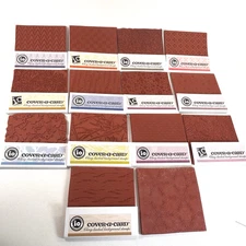 LOT OF 14 Cover A Card Background Cling Rubber Stamp Impression Obsession EUC
