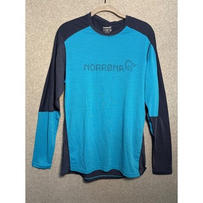 Norrona Falketind Equaliser Merino Wool Base Layer Men's M Hiking Gorpcore Top