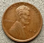 1914p  Lincoln Wheat Cent - [F/VF] Fine/Very Fine - Better Grade Details  ~ B388
