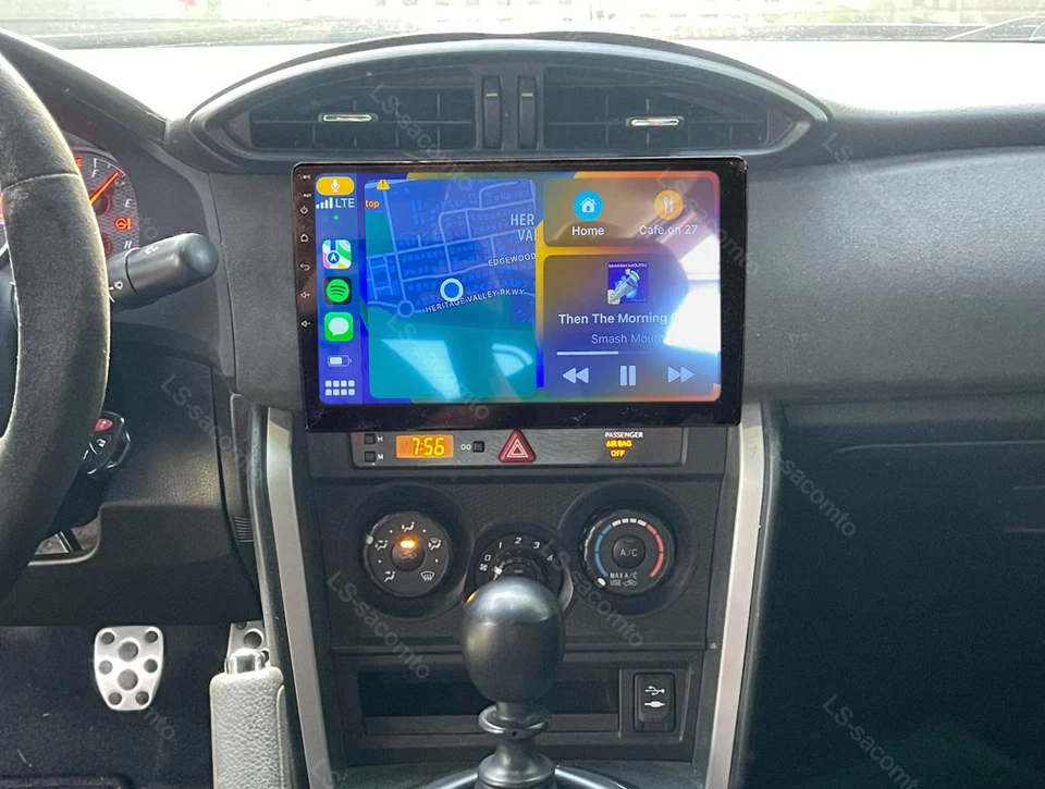 4+64GB 10.1" Android 15 Carplay For 2013-2016 Scion FR-S Car Stereo Radio GPS FM Foto 4 de 4