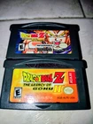 DBZ Dragon Ball Z Legacy Of Goku 1 And 2 GBA Gameboy Advance AUTHENTIC Cart Only