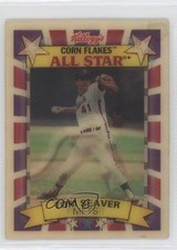1992 Sportflics Kellogg's Corn Flakes All Stars Tom Seaver #5 HOF 06jv