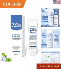 Hydroxyapatite Toothpaste for Sensitive Teeth - Fluoride-Free Enamel Protection