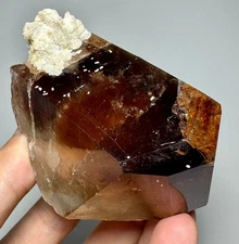351 Grams Well Terminated Top Quality Honey Color Topaz Huge Crystal @Pak