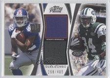 2012 Topps Prime Dual Combo Relics /405 Rueben Randle Stephen Hill #DCR-RH 0f8
