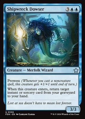 Shipwreck Dowser - Foundations - MTG