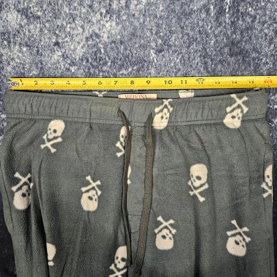 Lindos Pantalones de Pijama Cómodos Gris Calavera Talla Mediana Foto 4 de 4