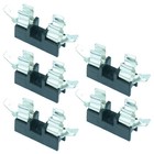 Supporto Portafusibile Orizzontale 5x5x20mm con Terminali Saldabili 15A 250VAC