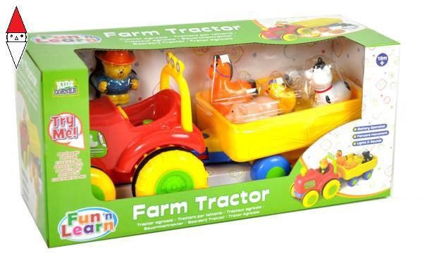 Kidz Corner – Trattore Zio Tobia E Animali Fattoria.