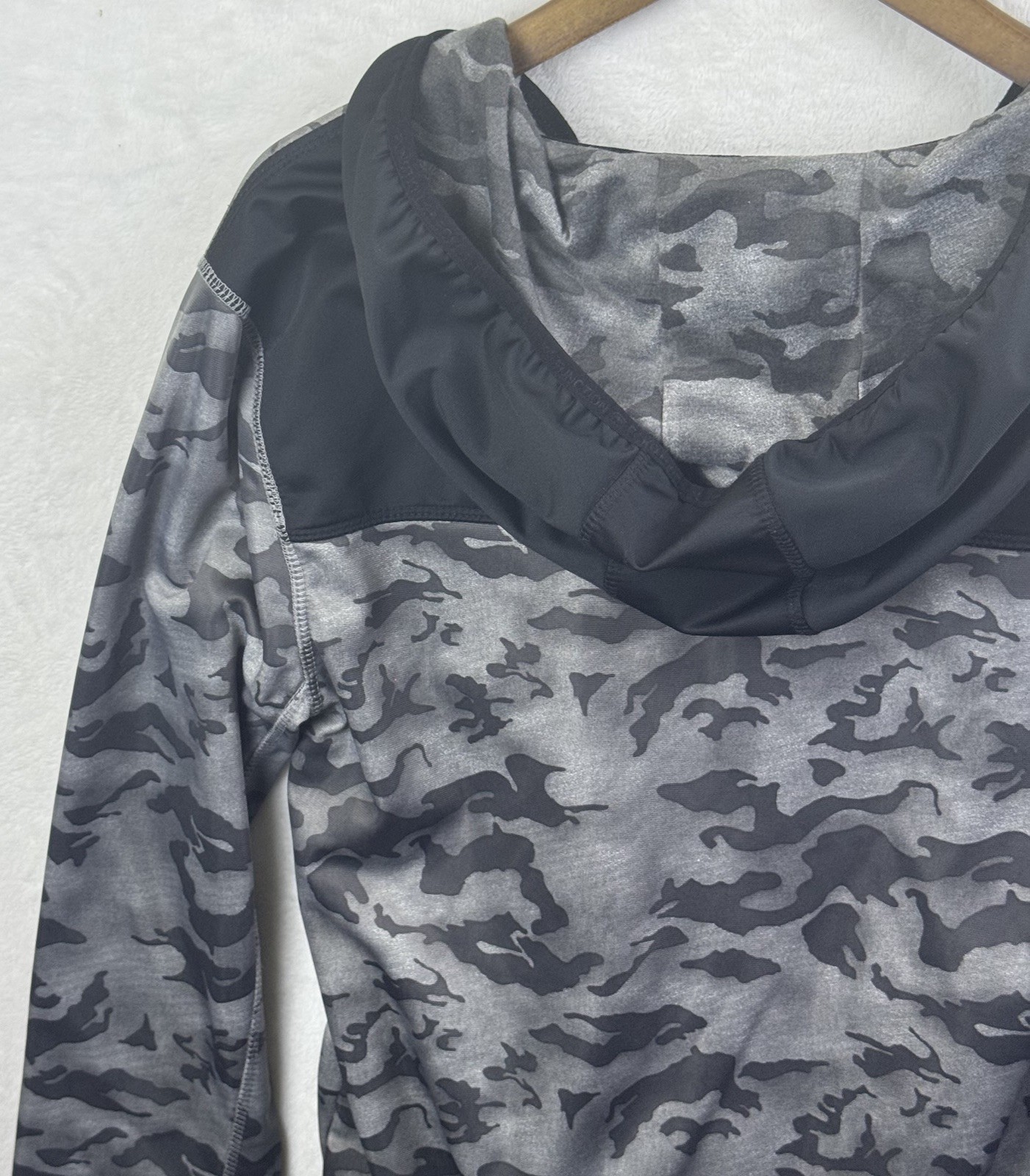 Ecko Function Track Jacket Mens Medium Gray Camo … - image 16