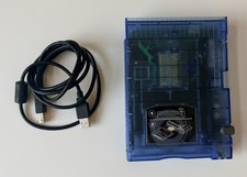 Iomega Zip 100 USB External Drive Blue Transparent-parts read description
