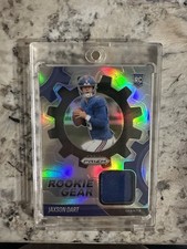 Panini 2025 Prizm Rookie Gear Jaxson Dart Memorabilia RC #RGR-JDT Giants NFL
