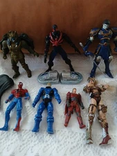 Vintage 90s Assorted Loose Action Figures