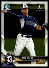 2018 Bowman Draft Chrome Sean Guilbe San Diego Padres #BDC-144