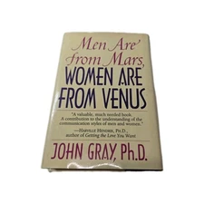 Vintage Men Are from Mars Women Are from Venus John Gray PhD 1992 HC 